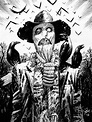 this Scarecrow zombie piece was a commission from Cherry Capital Con ...