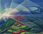 Gerardo Dottori (1884-1977) , Aurora volando | Christie's