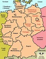 HIS-Data Deutschland Bundesrepublik Karte 1990