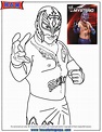Get This Printable wwe coloring pages rey mysterio - 31189