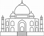 Maqueta Del Taj Mahal Dibujos Para Colorear | Images and Photos finder