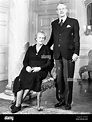 Britain's new Prime Minister Harold Macmillan with his wife, Lady ...