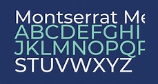 Montserrat Medium free Font - What Font Is