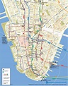 El centro de NYC mapa Imprimible mapa del centro de la Ciudad de Nueva ...