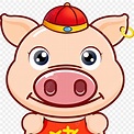小豬 可愛 一個 一個可愛的小豬, 可愛, 一個, 小豬素材圖案，PSD和PNG圖片免費下載