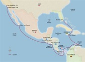 Panama Canal & the Pacific Holiday - Miami to Los Angeles - Cruise Overview