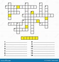 Flat Crossword Puzzle Showing Machine Learning Components As Dice ...