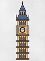 How to Draw Big Ben - HelloArtsy