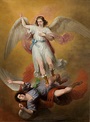 The Fall of Lucifer, Antonio Maria Esquivel, Oil on canvas, 1840 : r/Art