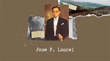 SOLUTION: Jose p laurel short biography and contributions - Studypool