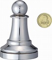 Eureka- Juego de ajedrez de peón Fundido, Color Plata (473681): Amazon ...