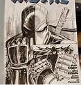 Deathstroke Sketch at PaintingValley.com | Explore collection of ...