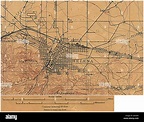 Mapa de Helena, Montana (1899 Fotografía de stock - Alamy