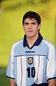 Portrait of Ariel Ortega before the FIFA World Cup Qualifier between ...