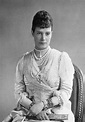 Zarina María Fiódorovna Románova (Dagmar de Dinamarca), esposa de Alejandro III y madre de ...