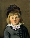 Portrait de Jean Monet en bonnet (C Monet - W 142) | Monet, Claude ...