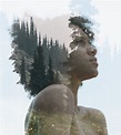 Dramatic Double Exposures That Blend Portraiture and Nature Photography ...