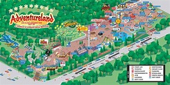 Adventureland Park Map - Adventureland Amusement Park Long Island New York