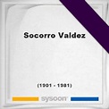 Socorro Valdez *80 (1901 - 1981) - The Grave [en]