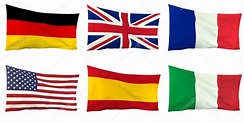 Images: french flag | Flags of six nations - Germany, Great Britain ...