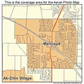 Aerial Photography Map of Maricopa, AZ Arizona