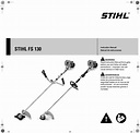 Stihl Fs 130 R Instruction Manual Product
