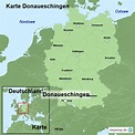StepMap - Karte Donaueschingen - Landkarte für Deutschland
