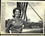 1971 Press Photo Mary Irwin, wife of Apollo 15 pilot, James Irwin, adj ...