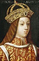 Rainha D. Leonor de Portugal (1437-37-1467) Autor: Seguidor de Hans ...