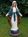 Heiligenfigur Madonna Immaculata Miraculeuse Mutter Gottes Maria Statue ...