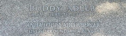 Buddy Adler – Kurt's Historic Sites