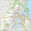 Map of Jacksonville, Florida - GIS Geography
