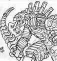 Mecha Godzilla Coloring Pages - Coloring Home