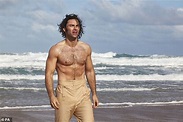 Move over Poldark! Tom Bateman shows off his toned physique | Daily ...