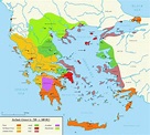 Athens ancient greece map - Map of Athens and sparta in ancient greece ...