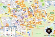 Oxford top tourist attractions map - What to see, where to go, what to ...