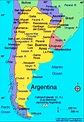 Mapa Brasil X Argentina