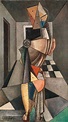 Carlo Carrà, Penelope, 1917. Oil on canvas, 94,5 × 54,5 cm. Cubist ...