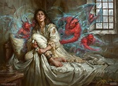 Eruth, Tormented Prophet MtG Art from Innistrad: Crimson Vow Set by ...