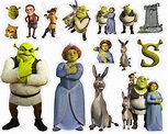 Instant Download Shrek Cake Topper, Shrek Party Supplies, Shrek Clipart ...