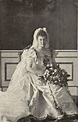 Princess Victoria Melita (Princess Ingeborg of Denmark as a bride on 27...)