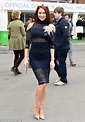 Big Brother's Laura Carter arrives at the Grand National | Daily Mail ...