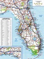 Large detailed roads and highways map of Florida state | Vidiani.com ...