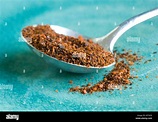 Spoonful of szechuan pepper Stock Photo - Alamy