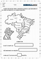 Atividades sobre as Regiões do Brasil para imprimir - SÓ ESCOLA