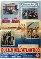 "DUELO EN EL ATLANTICO" MOVIE POSTER - "THE ENEMY BELOW" MOVIE POSTER