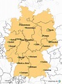 StepMap - NETTO Markendiscount Niederlassungen - Landkarte für Deutschland