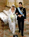 Letizia and Felipe were all smiles on their wedding day in Madrid in ...