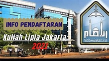 Info pendaftaran masuk LIPIA Jakarta 2021 - YouTube