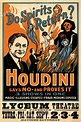 1909 Harry Houdini 1909 "Do Spirits Return?" Lyceum Theatre Magic ...